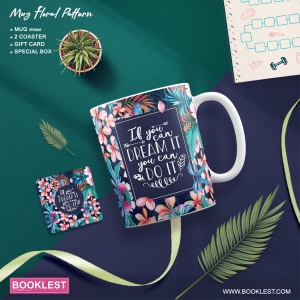 Daftar Mug - Floral Pattern