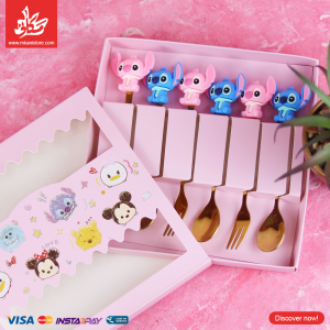 6pc Stainless Steel Stitch Spoon